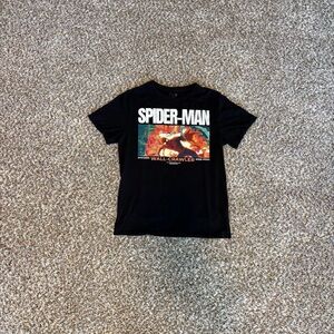 Black Spider-Man Graphic T-Shirt